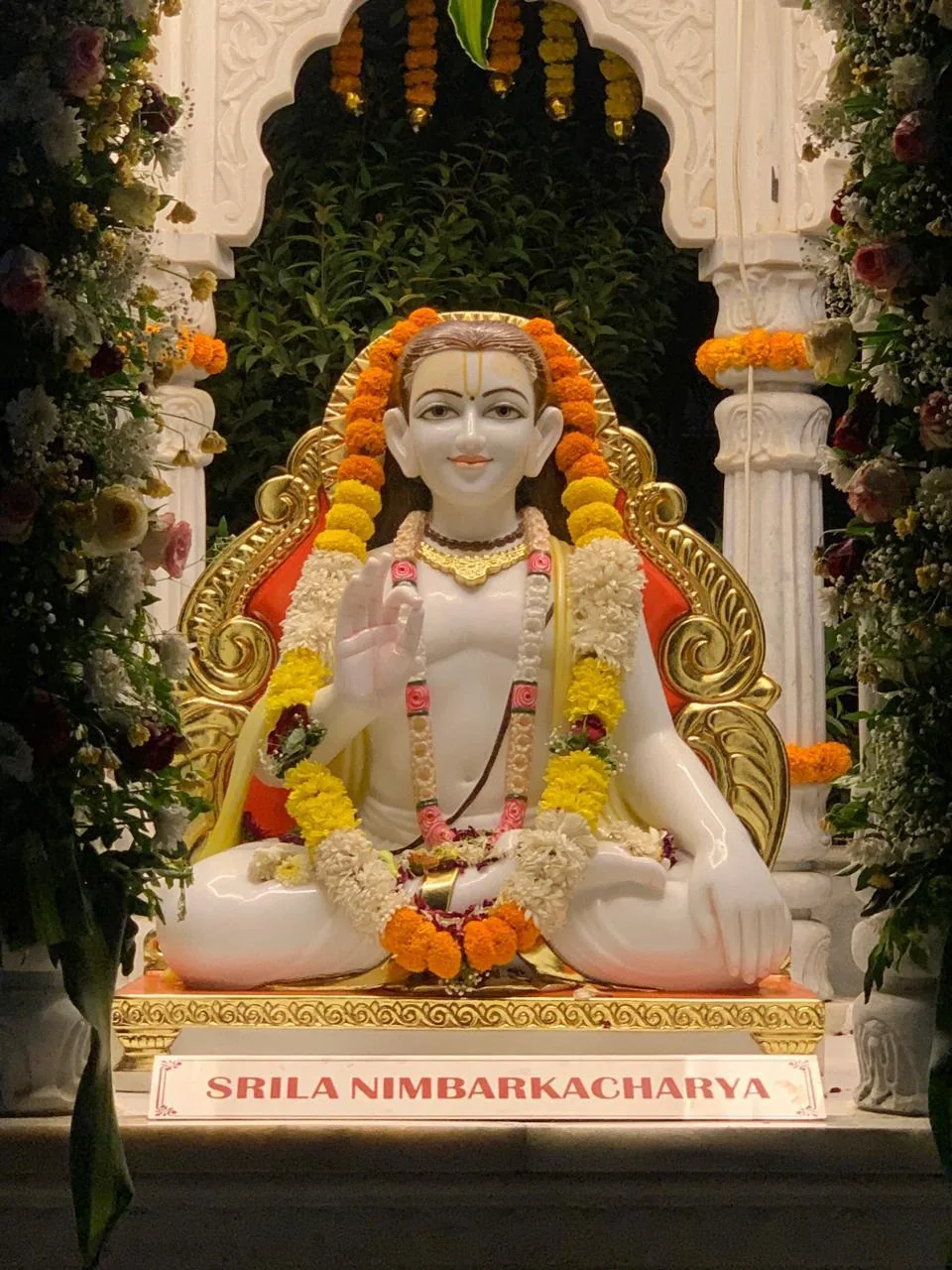 Srila Nimbarkacharya · evening darshan
