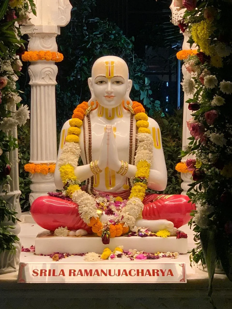 Srila Ramanujacharya · evening darshan