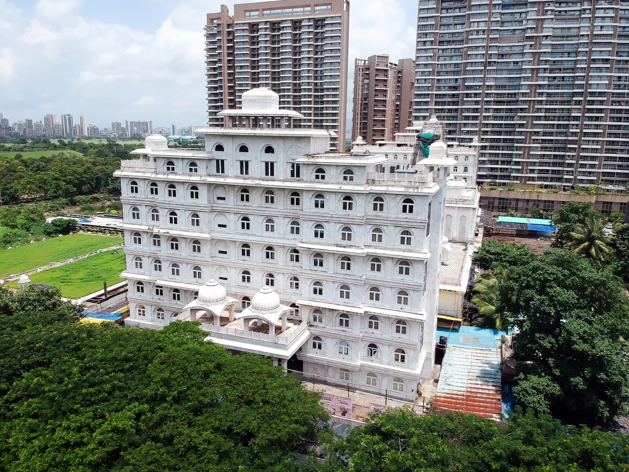 The guesthouse tower