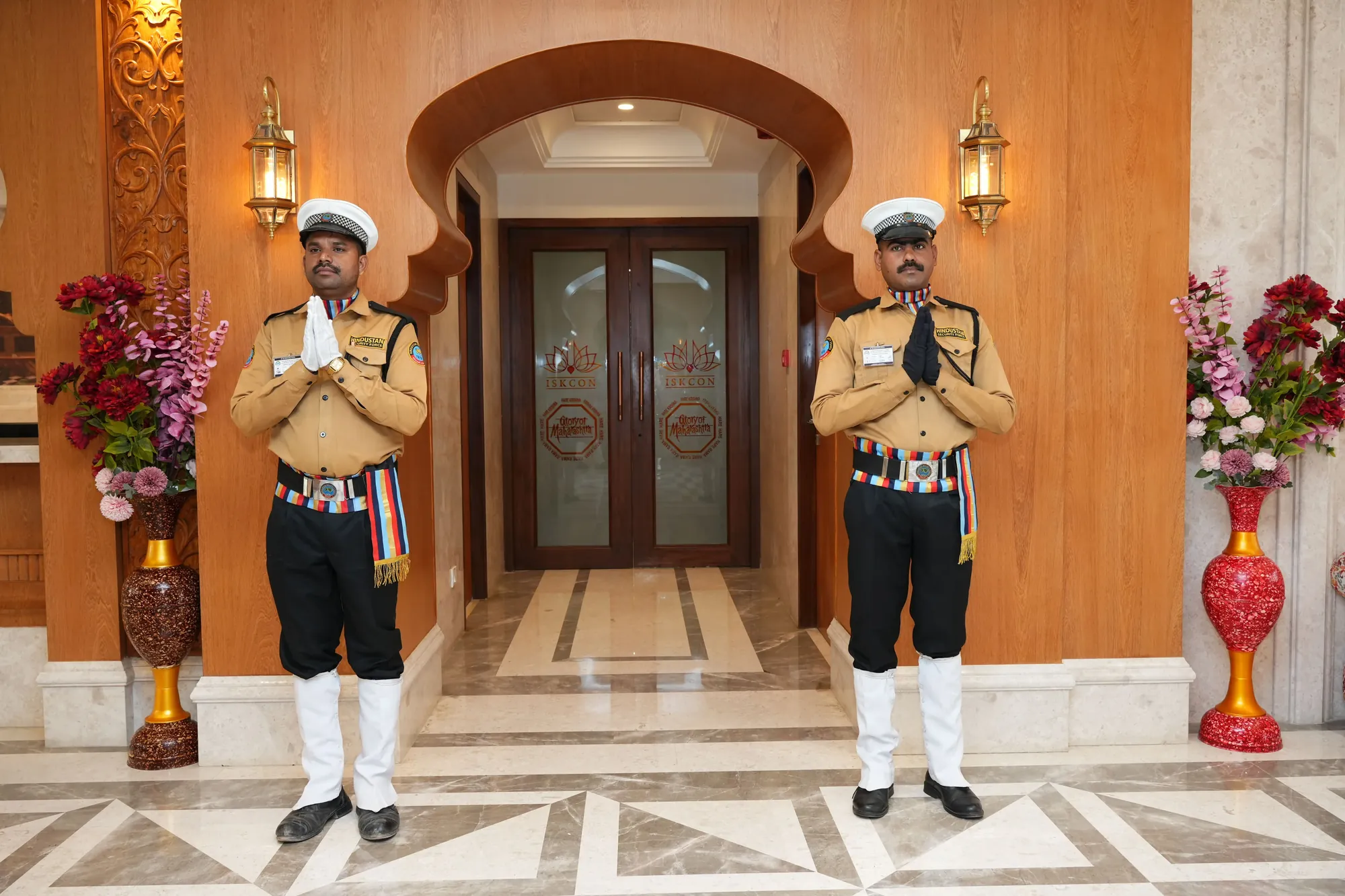 A welcome at the door