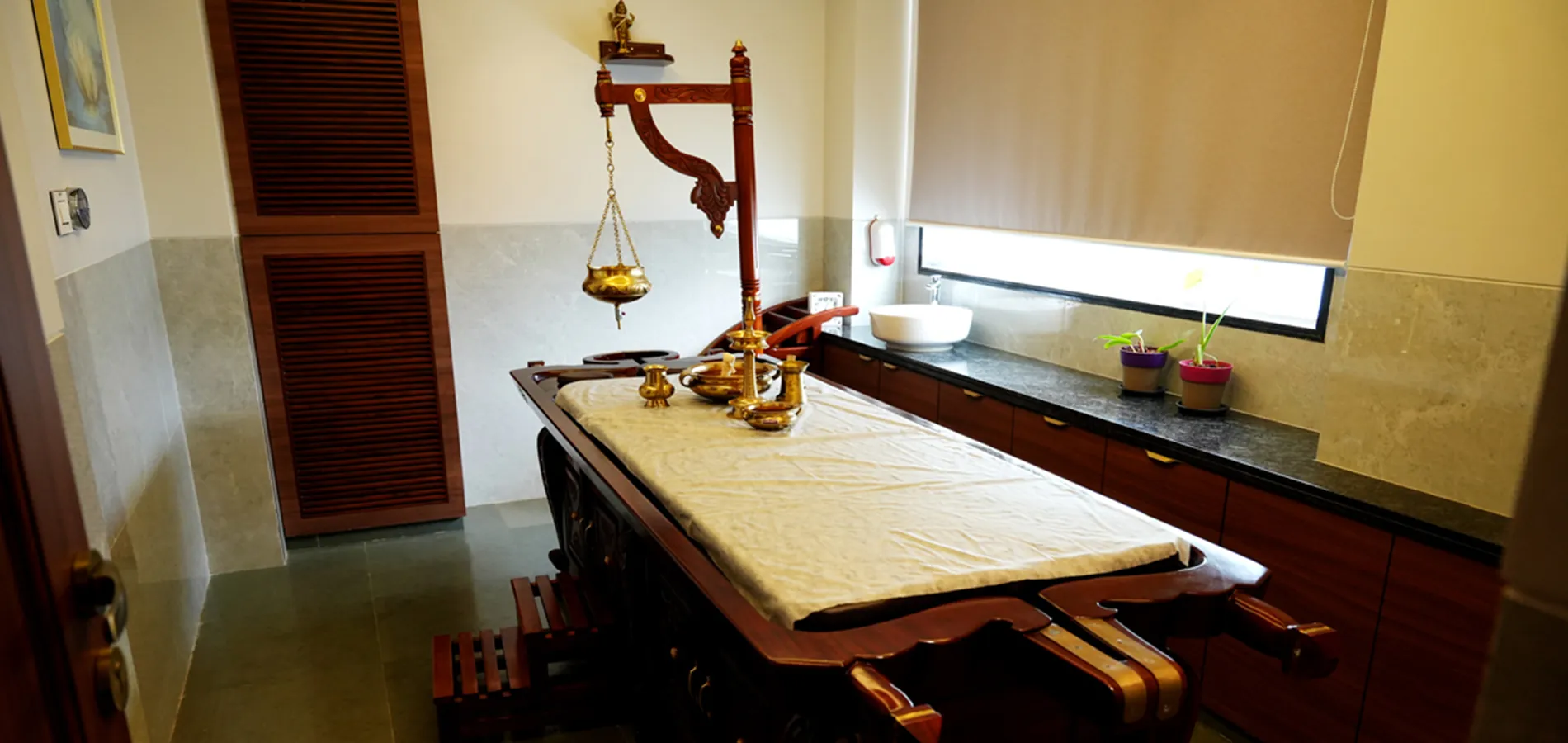 A therapy room